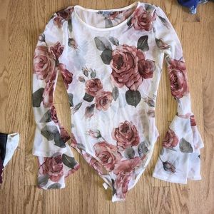Rose body suit